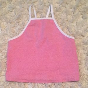 Zara pink crop top🌸